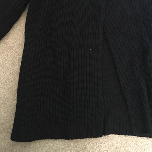 Black Ann Taylor Open Front Sweater - Picture 3 of 3